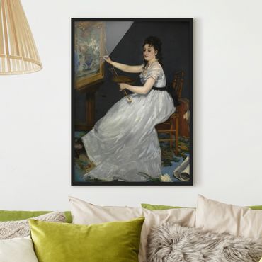 Quadros com moldura Edouard Manet - Eva Gonzalès