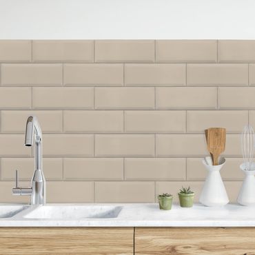 Backsplash de cozinha Ceramic Tiles Taupe