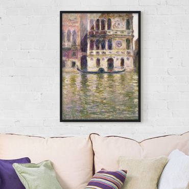 Quadros com moldura Claude Monet - The Palazzo Dario