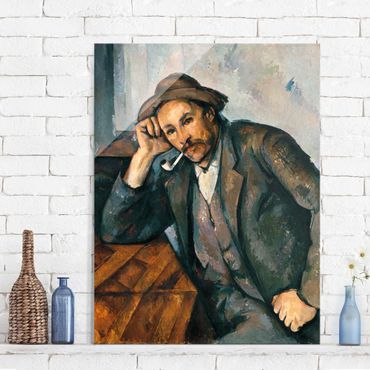 Quadros em vidro Paul Cézanne - The Pipe Smoker