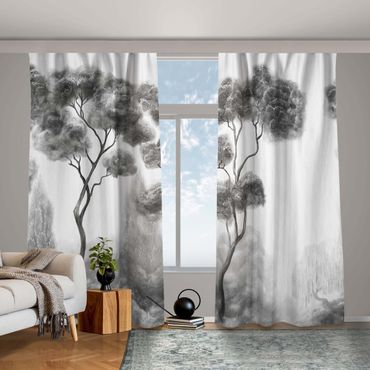 Cortinas Tall tTees in Black and White