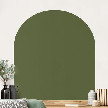 Autocolantes de parede Round Arch - Dark Green