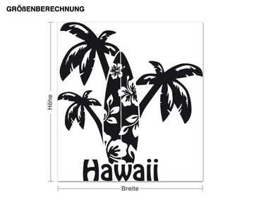 Autocolantes de parede Hawaii Palm Trees