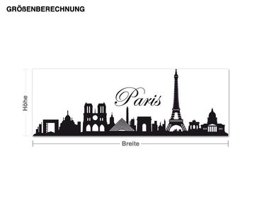 Autocolantes de parede Paris skyline