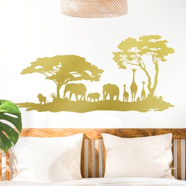 Autocolantes de parede African savannah