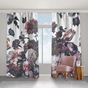 Cortinas Old Masters Flower Rush With Roses Bouquet