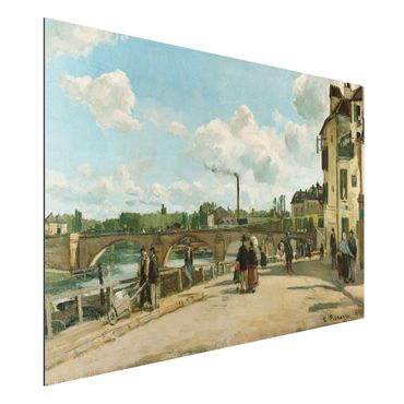 Quadros em alumínio Dibond Camille Pissarro - View Of Pontoise