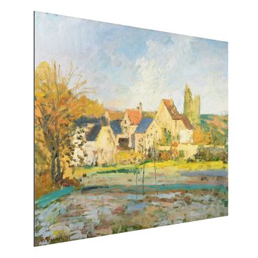 Quadros em alumínio Dibond Camille Pissarro - Landscape Near Pontoise