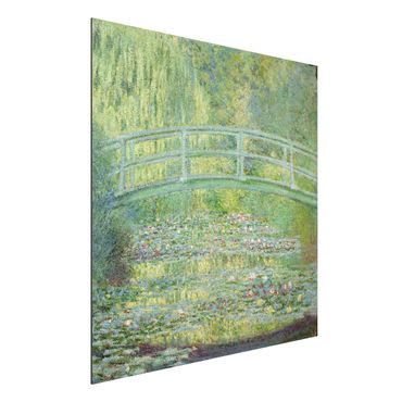 Quadros em alumínio Dibond Claude Monet - Japanese Bridge