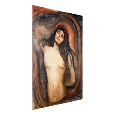 Quadros em alumínio Dibond Edvard Munch - Madonna