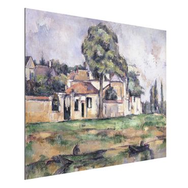 Quadros em alumínio Dibond Paul Cézanne - Banks Of The Marne
