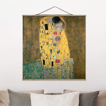 Quadros em tecido Gustav Klimt - The Kiss