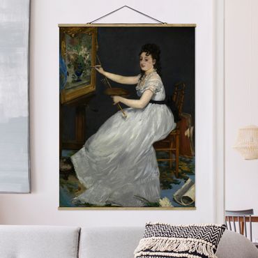 Quadros em tecido Edouard Manet - Eva Gonzalès