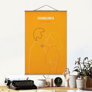 Quadros em tecido Film Poster Casablanca