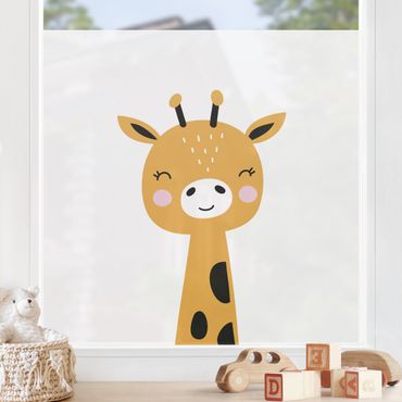 Péliculas para janelas Baby Giraffe