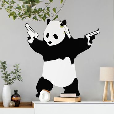 Autocolantes de parede Panda With Guns - Brandalised ft. Graffiti by Banksy