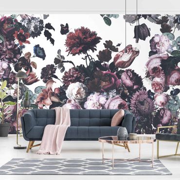 Mural de parede Old Masters Flower Rush With Roses Bouquet