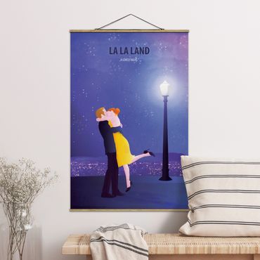 Quadros em tecido Film Poster La La Land II