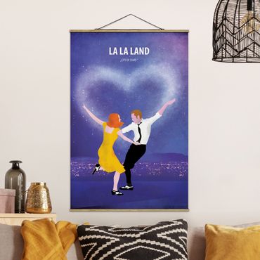 Quadros em tecido Film Poster La La Land