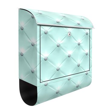 Caixas de correio Diamond Turquoise Luxury