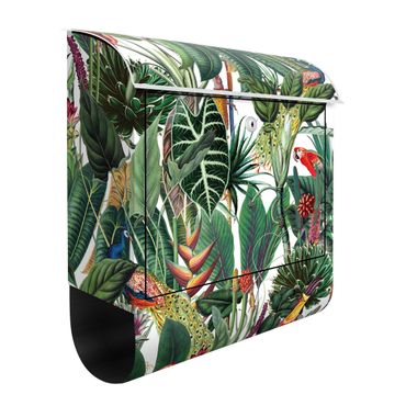 Caixas de correio Colourful Tropical Rainforest Pattern