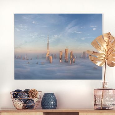 Telas decorativas Dubai Above The Clouds