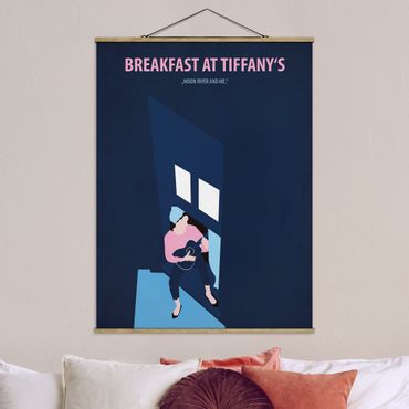 Quadros em tecido Film Posters Breakfast At Tiffany's