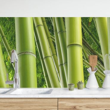 Backsplash de cozinha Bamboo Trees No.1