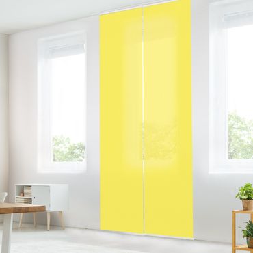 Painéis japoneses Colour Lemon Yellow