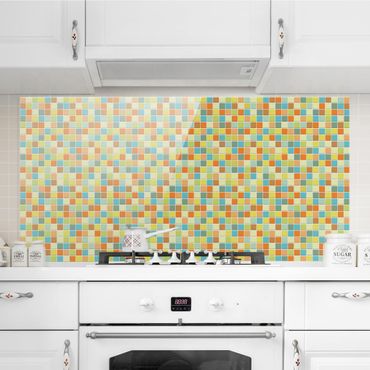 Painel anti-salpicos de cozinha Mosaic Tiles Sommerset