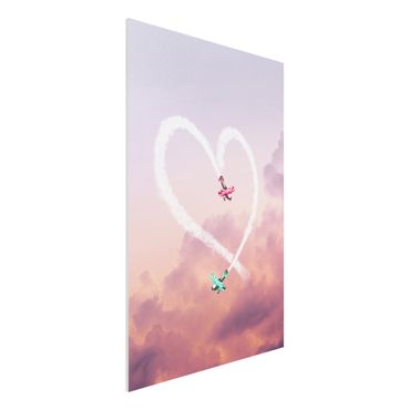 Quadros forex Heart With Airplanes