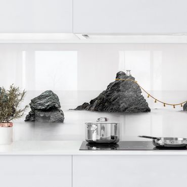 Backsplash de cozinha Meoto Iwa -  The Married Couple Rocks