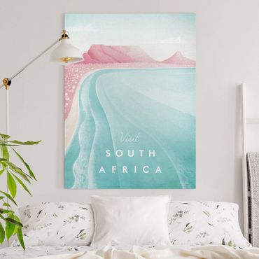 Telas decorativas Travel Poster - South Africa