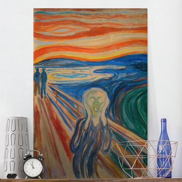 Telas decorativas Edvard Munch - The Scream