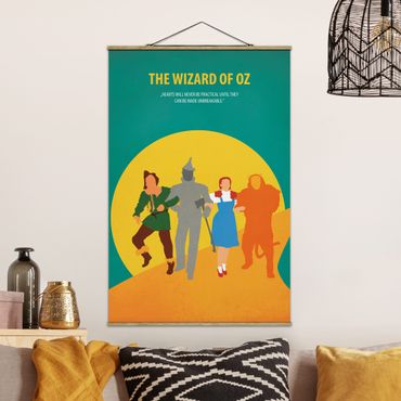 Quadros em tecido Film Poster The Wizard Of Oz