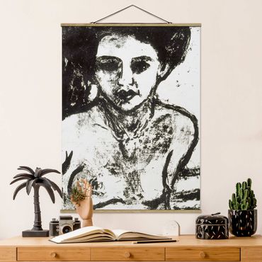 Quadros em tecido Ernst Ludwig Kirchner - Artist's Child