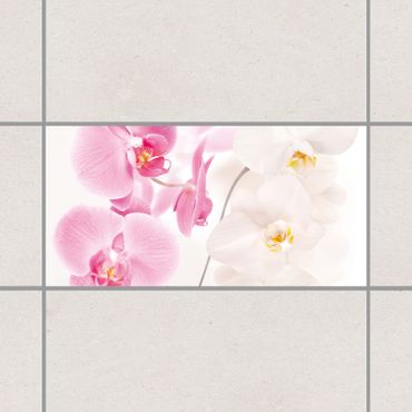 Autocolantes para azulejos Delicate Orchids
