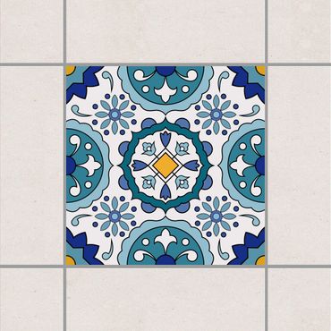 Autocolantes para azulejos Portuguese Azulejo tile