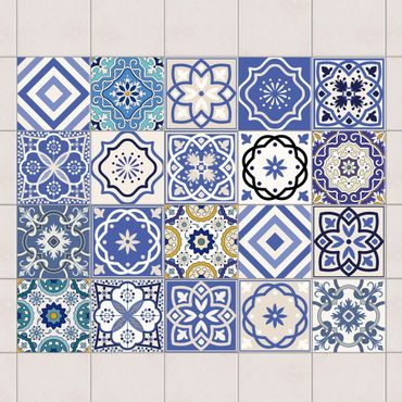 Autocolantes para azulejos 20 Mediterranean tiles