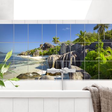 Películas para azulejos Dream Beach Seychelles
