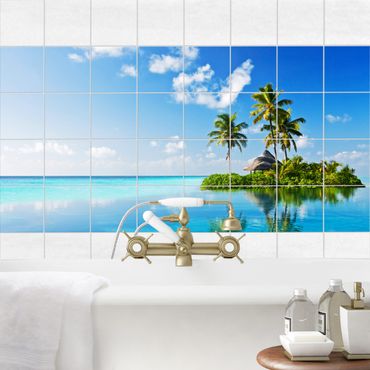 Películas para azulejos Tropical Paradise