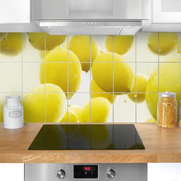 Películas para azulejos Lemons In Water