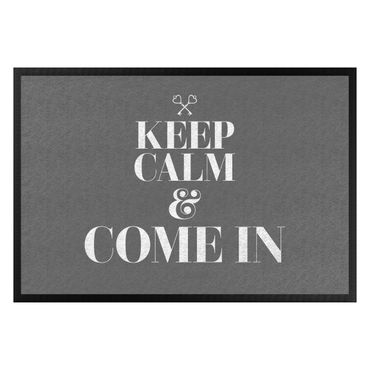 Tapetes de entrada Keep Calm And Come In