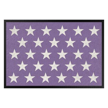 Tapetes de entrada Stars Staggered Lilac