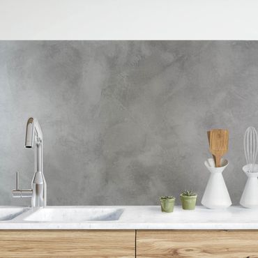 Backsplash de cozinha Light Grey Concrete