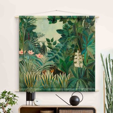 Tapeçaria de parede Henri Rousseau - The Equatorial Jungle