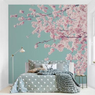 Mural de parede Japanese Cherry Blossoms