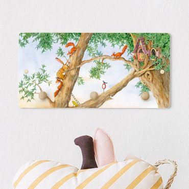 Cabide de parede infantil Josi Rabbit - A Home For Squirrels