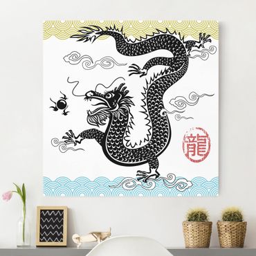 Telas decorativas Asian Dragon
