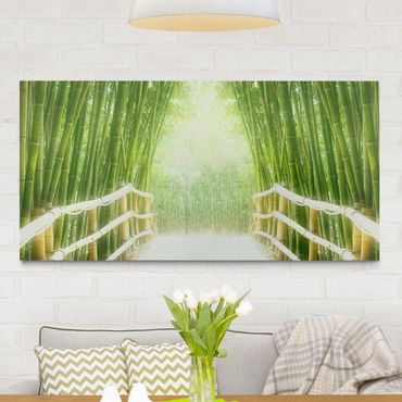 Telas decorativas Bamboo Way